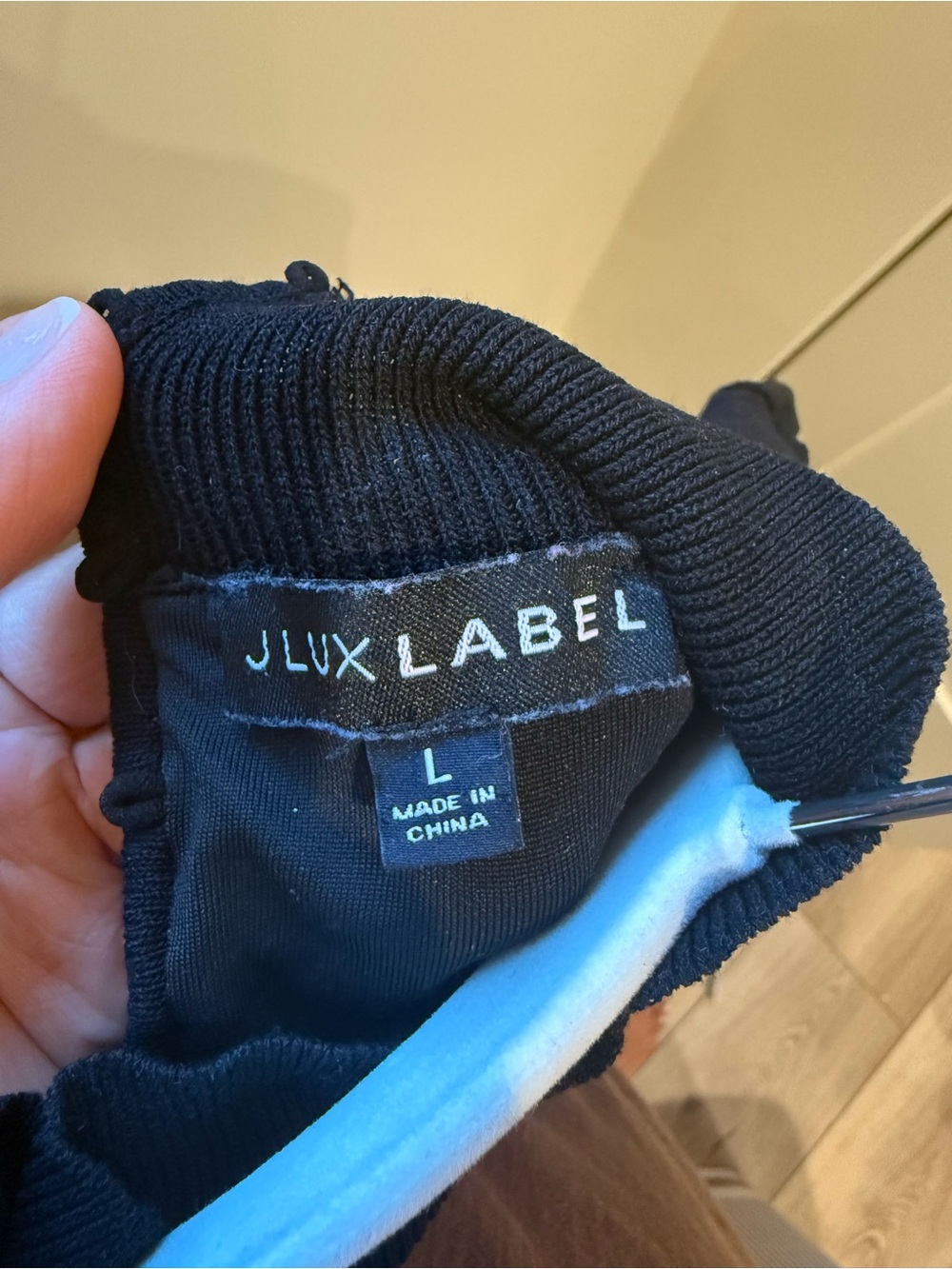 JLUXLABEL Black Long Sleeve Maxi Dress - Picture 2 of 3